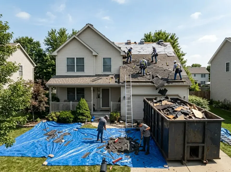 roof-replacement-debris-remova-004 — frequently asked questions, Cheapest Dumpster Rentals in Prairie Creek, AR